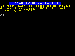 Soap Land (1987)(Zodiac Software)